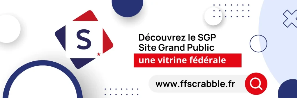 cop-s Bannière du site SGP Scrabble France, vitrine fédérale en ligne